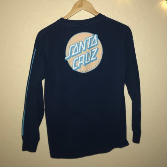 santa cruz blue long sleeve - Picture 4 of 6
